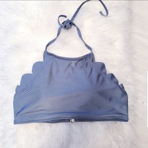 ✨️Periwinkle Blue Halter Bathing Suit Top (L)